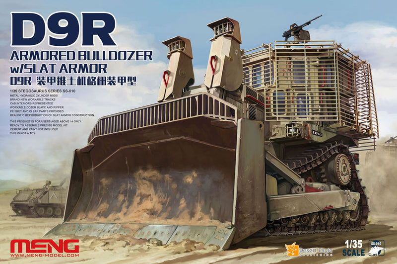 D9R Armored Bulldozer w/ Slat Armor 1/35