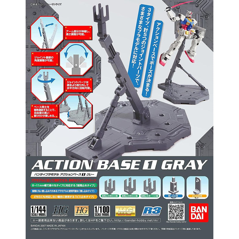 Supplies: Action Base 1 - Gray 1/100 and 1/144