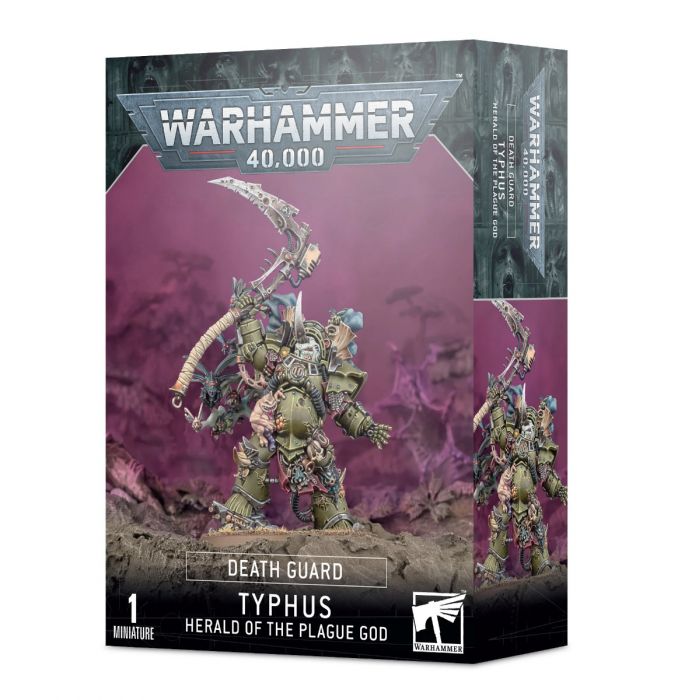 Warhammer 40K: Death Guard Typhus Herald of the Plague