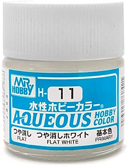 Supplies: Mr. Hobby Aqueous H11 (Flat White) 10ml