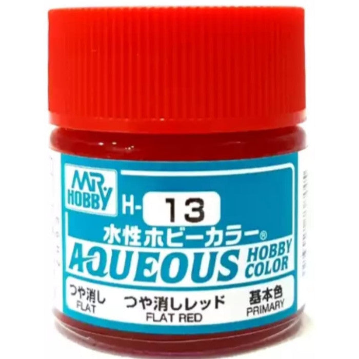 Supplies: Mr. Hobby Aqueous H13 (Flat Red) 10ml