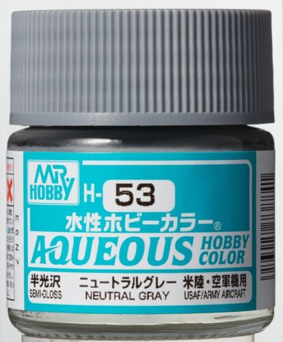 Supplies: Mr. Color Aqueous H53 (Neutral Gray) 10ml