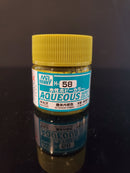 Supplies: Mr. Color Aqueous H58 (Semi-Gloss Interior Green) 10ml