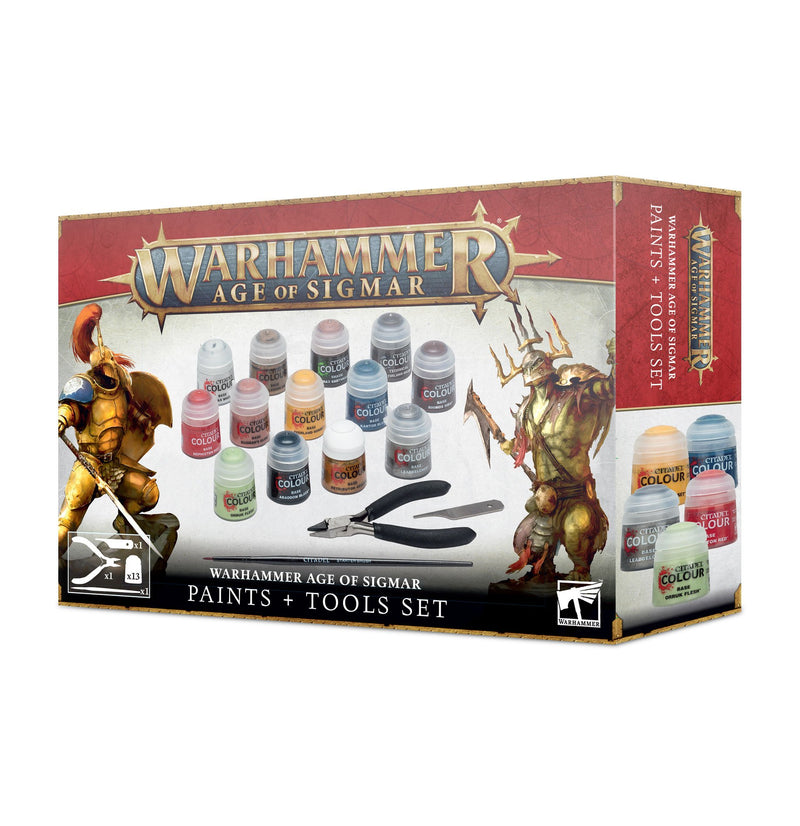 Warhammer AoS: Paint and Tool Set
