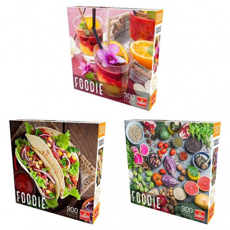 Puzzles: Foodie Assorted 300pc