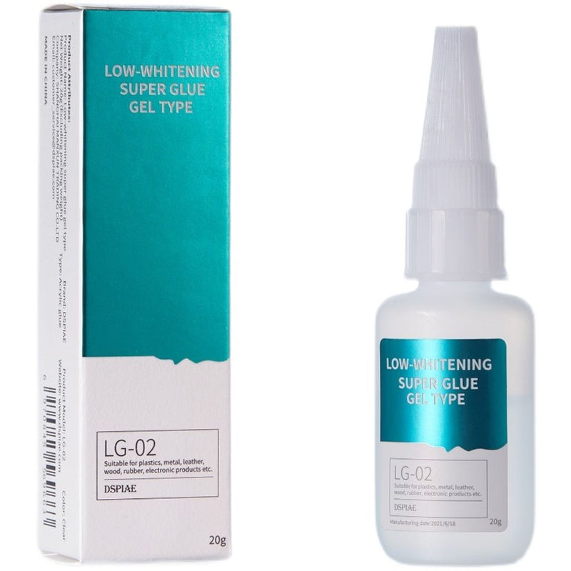 Supplies: Dspiae LG-02 Low Fogging Gel CA Glue