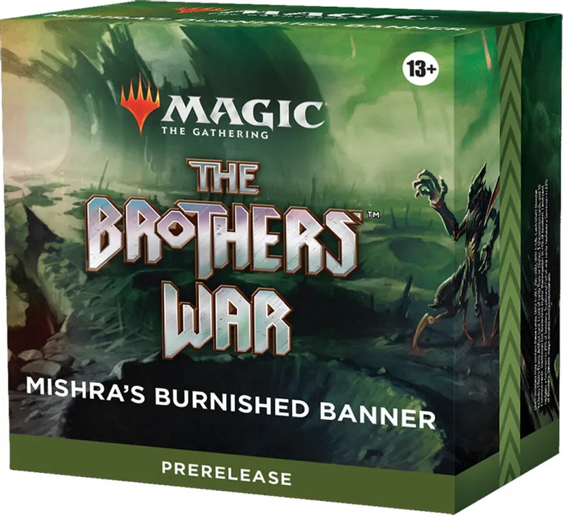 TCG: Magic The Gathering - The Brothers War - PreRelease Mishra's Burning Banner