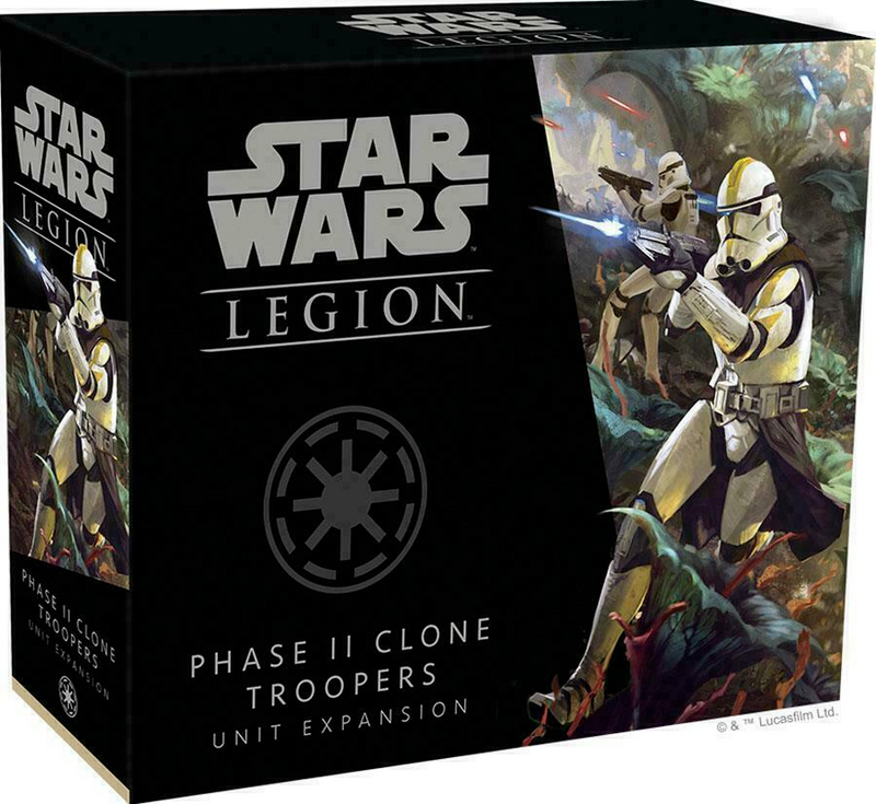 TTG: Star Wars Legion - Phase II Clone Troopers Unit