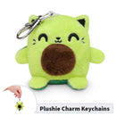 Plush: Charm Keychain: Happy Avo-Cat-O